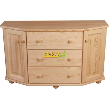 Komoda ZEVYT-NABYTEK komoda z masivu K36, šířka 120cm, výška 113 cm