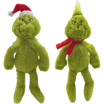 plyšák Plyšová hračka Grinch 30 cm Zelená