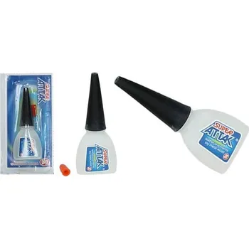 Kancelářské lepidlo Vteřinové lepidlo Super Attak 5g