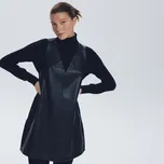 Reserved - Koženkové šaty - černý - 107GP-99X - 107GP-99X-XL