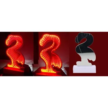 Lampička 3D USB Lampa Plameňák