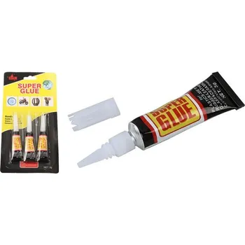 Průmyslové lepidlo Vteřinové lepidlo Super Glue 3 kusy