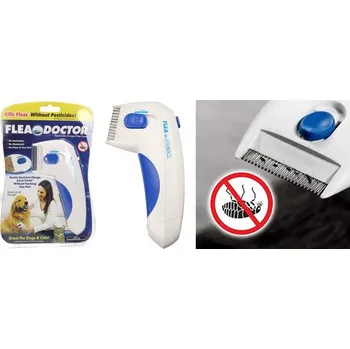 Kartáč pro zvířata Hřeben proti blechám Flea Doctor