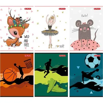 Sešit Sešit linkovaný A5 Herlitz 32 listů