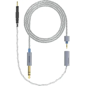 Příslušenství pro sluchátka Dekoni Audio Ensemble 6.3mm Unbalanced 64" Braided 2.5mm ATHM Style Kabel pro sluchátka