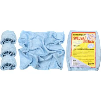 Utěrka Švédská utěrka 28x28 cm modrá