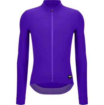 cyklistický dres UNISEX Dres s dlouhým rukávem SANTINI RTR Violet, 3XL