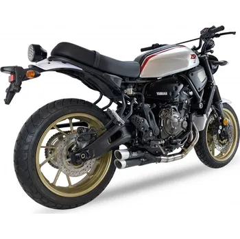 Výfuk pro motocykl Výfuk kompletní IXIL YAMAHA MT-07 (21-25), TRACER 7 / GT (20-24), XSR 700 (21-24) L3XB Dual Hyperlow Black XL