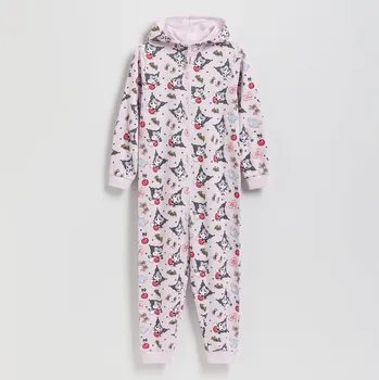 Reserved - Overal s kapucí Kuromi - levandulová - 161GU-04X - 161GU-04X-U14