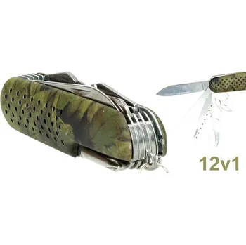 Kapesní rozkládací nůž 12v1 v designu Khaki