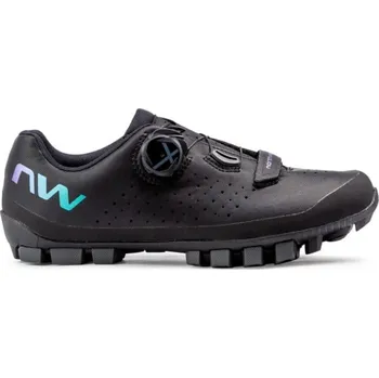 Dámská sportovní obuv Dámské tretry NORTHWAVE Hammer Plus WMN Black/Iridescent, 38