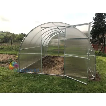 Skleník Zahradní skleník GULLIVER 3x4 m PC 4 mm (Zahradní skleník z polykarbonátu )