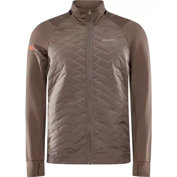 Pánská softshellová bunda Pánská běžecká bunda CRAFT ADV SubZ 3 hnědá XXL