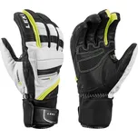 Rukavice lyžařské Leki Griffin Prime S Velikost: 10 bílá/černá/žlutá