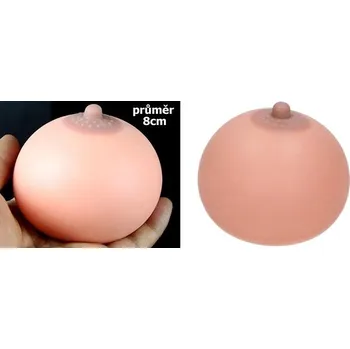 Žertovný předmět Antistresové prso 8 cm