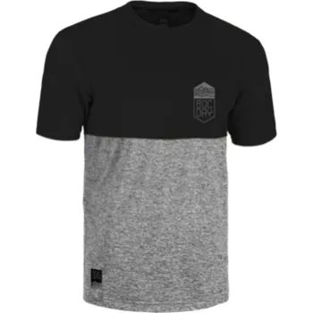 cyklistický dres Dres ROCDAY Double V2 Black/Melange, M