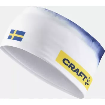 Sportovní čelenka Čelenka CRAFT Ski Team Thermal bílá L-XL