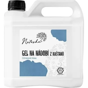 Natasha Gel na nádobí z kaštanů Citronová tráva 3 l