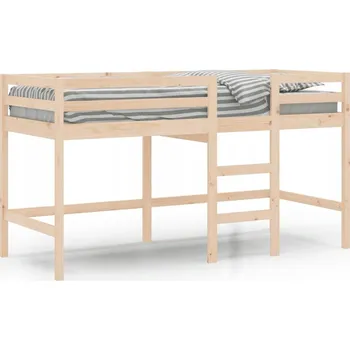 Postel Jednolůžková dřevěná postel VidaXL 90x200 cm, borovice