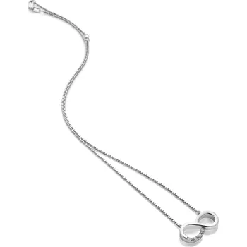 Náhrdelník Stříbrný náhrdelník Hot Diamonds Much Loved DP910