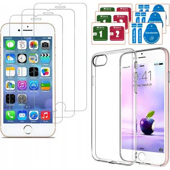 Pouzdro na mobilní telefon Zadní Kryt KREOleo pro Apple iPhone 7 Plus, iPhone 8 Plus, průhledný