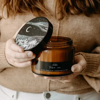 Svíčka SVÍČKUJ Sójová svíčka Tichá noc objem: 180 ml