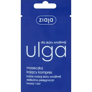 Pleťová maska Ziaja Zklidňující maska pro citlivou pleť - Kompres, 7 ml