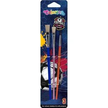 Umělecký štětec Smíšené štětce školní výbava školní doplňky školní potřeby Colorino Kids školní štětce pro děti štětce na barvy