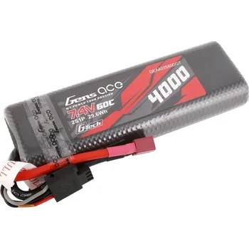RC model Gens ace G-Tech LiPo - 2S 4000mAh 7,4V 2S1P (60C) HardCase, Dean-T Plug