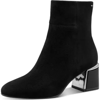 Dámské kozačky Tamaris Dámská kotníková obuv TAMARIS 25341-45-004 černá W5 40