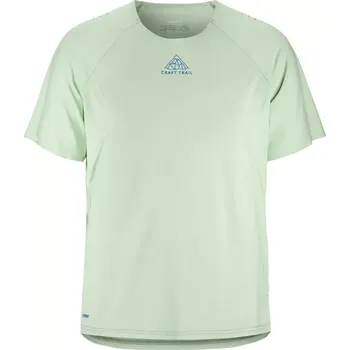 Pánské běžecké triko Craft PRO Trail SS zelená XL