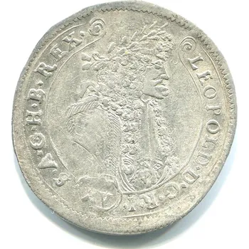 Leopold I. XV Kreuzer 1689 / KB. Kremnica. Ag.