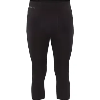 Pánské termoprádlo Pánské 3/4 funkční spodky Craft ADV Wool Merino černá XL