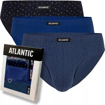 Dámské spodní prádlo Atlantic Slipy modré barvy, velikost L