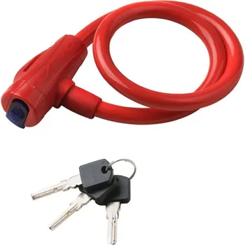 Zámek na kolo Zámek EXTEND Companion 12x650mm, Red