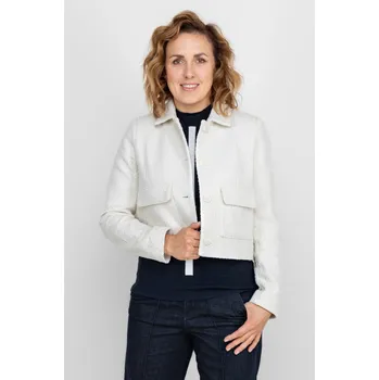 Dámská parka Vero Moda krátký kabátek Naoko bílý Velikost: S