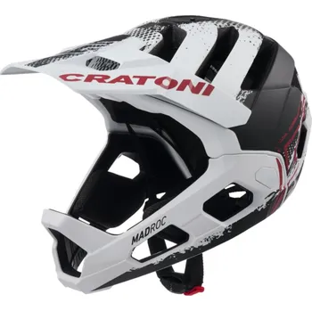 Cyklistická přilba Helma CRATONI Madroc White/Black Matt, M/L (58-61cm)