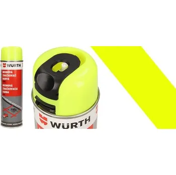 Barva ve spreji Würth neonová značkovací barva žlutá 500ml