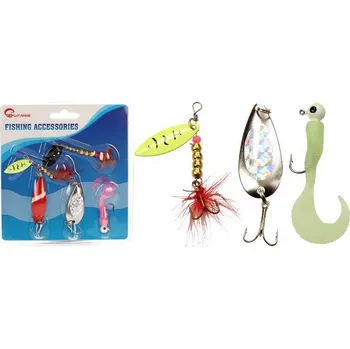 Umělá nástraha Rybářské návnady sada 5 kusů