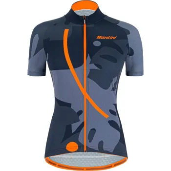 cyklistický dres Dámský dres SANTINI Giada Maui Nt Nautica Blue, L