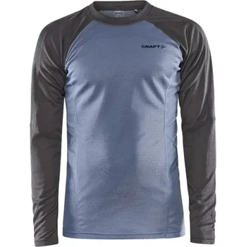 Pánské termoprádlo Funkční triko CRAFT Core Warm Baselayer Grey, M