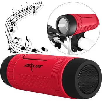 Bluetooth reproduktor RB-nakuplevne Zealot S1 červená