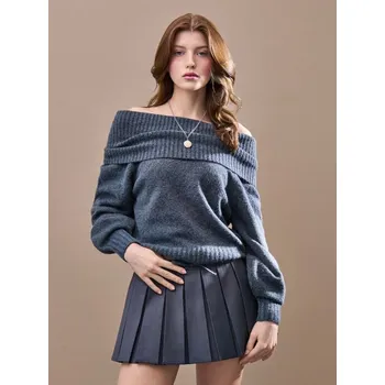 Dámský svetr Volný svetr - M - House - tmavošedý - 162GH-90M