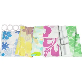 Sprchový závěs Vodotěsný závěs do koupelny vzorovaný 180 x 180 cm