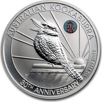 Perth Mint Stříbrná mince 1 oz Australian Kookaburra Anda Special 2020 30th