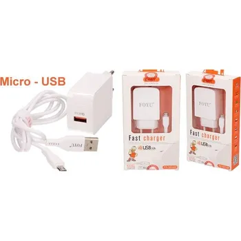Rychlonabíječka Power Quick Charge FO-SO14M Micro USB 1M