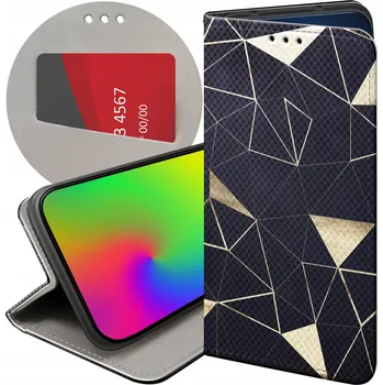 Pouzdro na mobilní telefon Flipové pouzdro Hello Case pro realme 12 5G zlaté