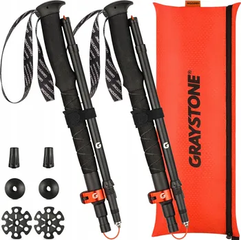 Trekingová hůl Trekkingové hole Graystone GTF2 110-130 cm