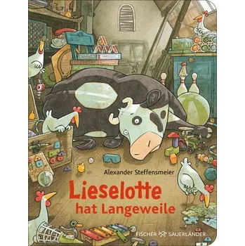 První čtění Lieselotte hat Langeweile - Steffensmeier, Alexander [DE] (2025, FISCHER Sauerländer)