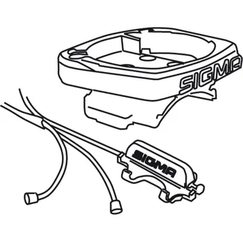 Tachometr Kompletní set držák computeru+kabeláž SIGMA BC 1909-2209